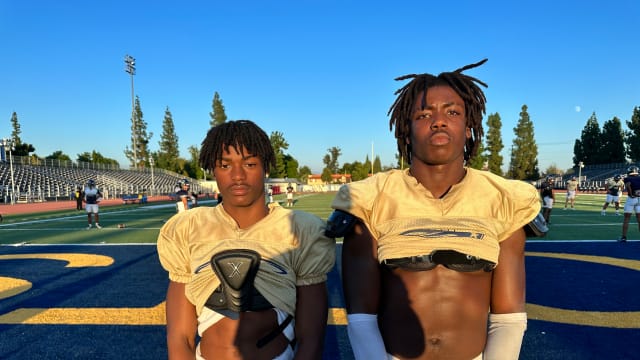 Birmingham's Dredon Fowles (left) and Ronnell Hewitt are a running back duo coach Jim Rose says is like Reggie Bush and LenDale White.